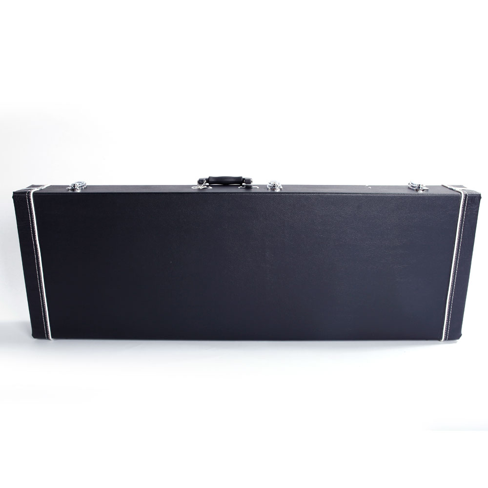 【Replace 47163782】 ST High Grade Electric Guitar Square Hard Case Microgroove Flat Black